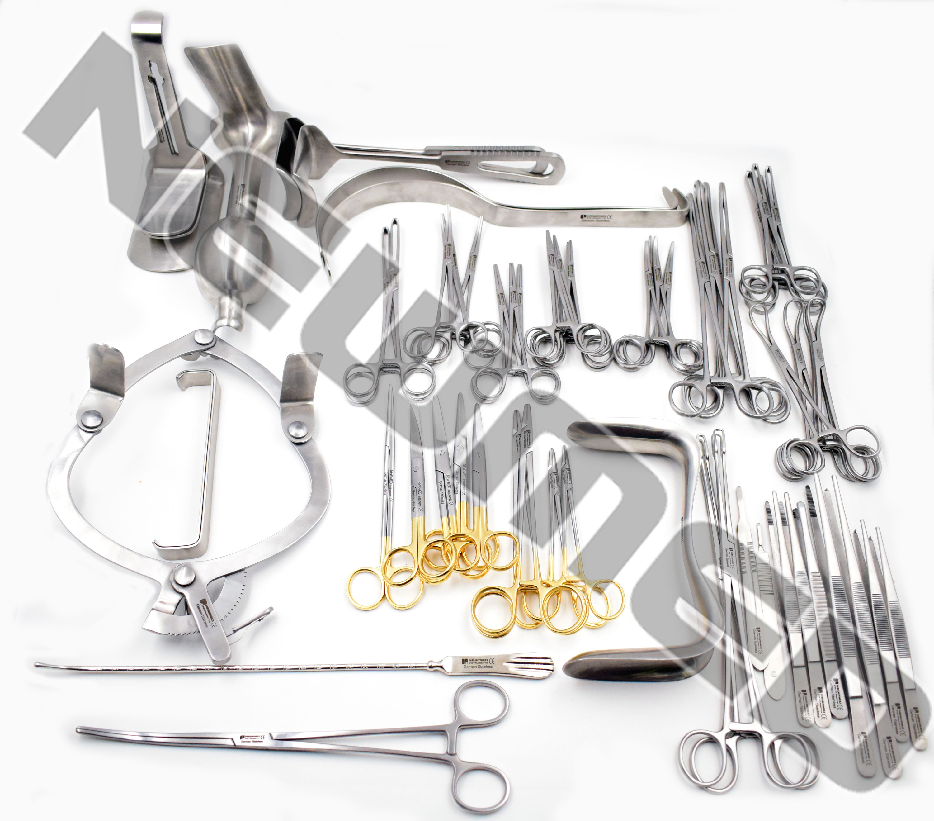 膣手術器具 - 膣式子宮摘出セット | New Med Instruments